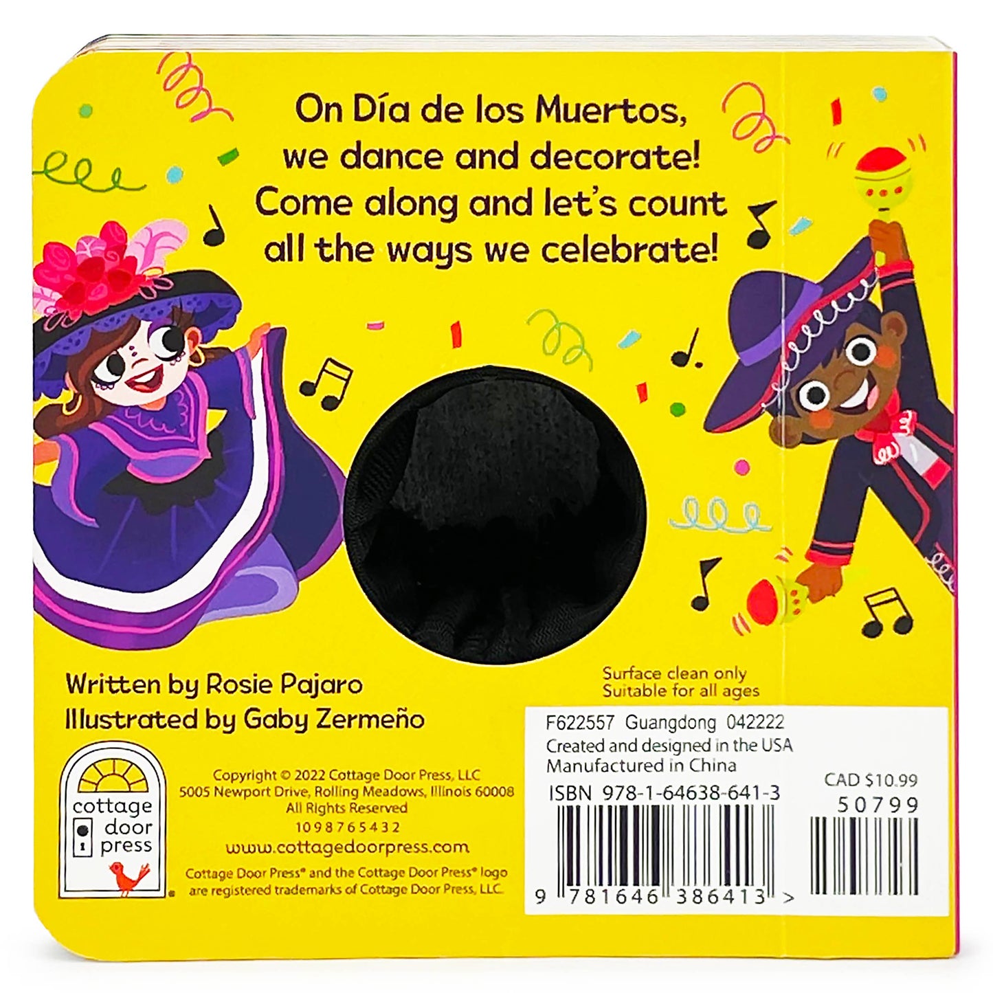 Día De Los Muertos Day of The Dead Finger Puppet Board Book