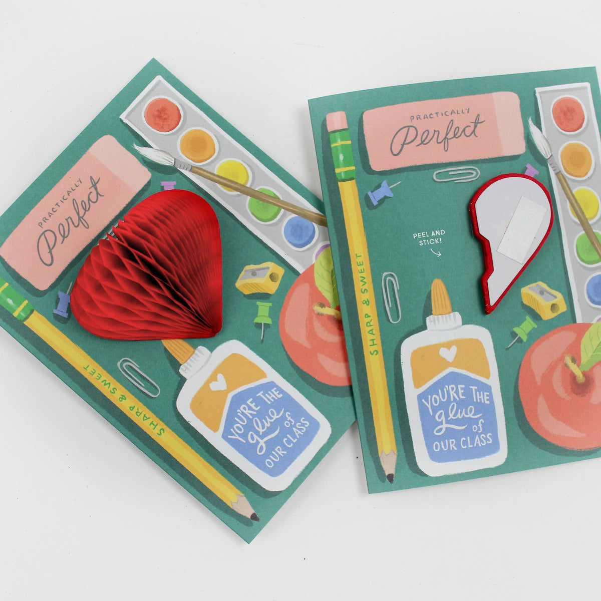 Pop-up Card - Teacher Supplies