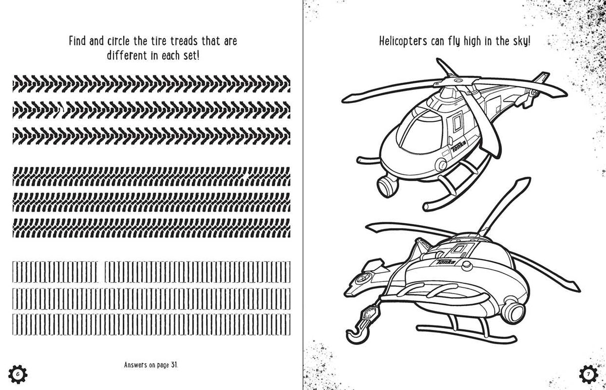 Tonka: Magnetic Play Set: Let's Roll!