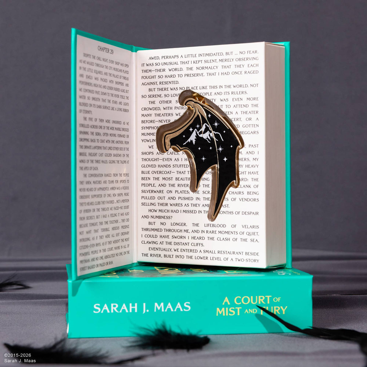 Sarah J. Maas Illyrian Wings Metal Ornament