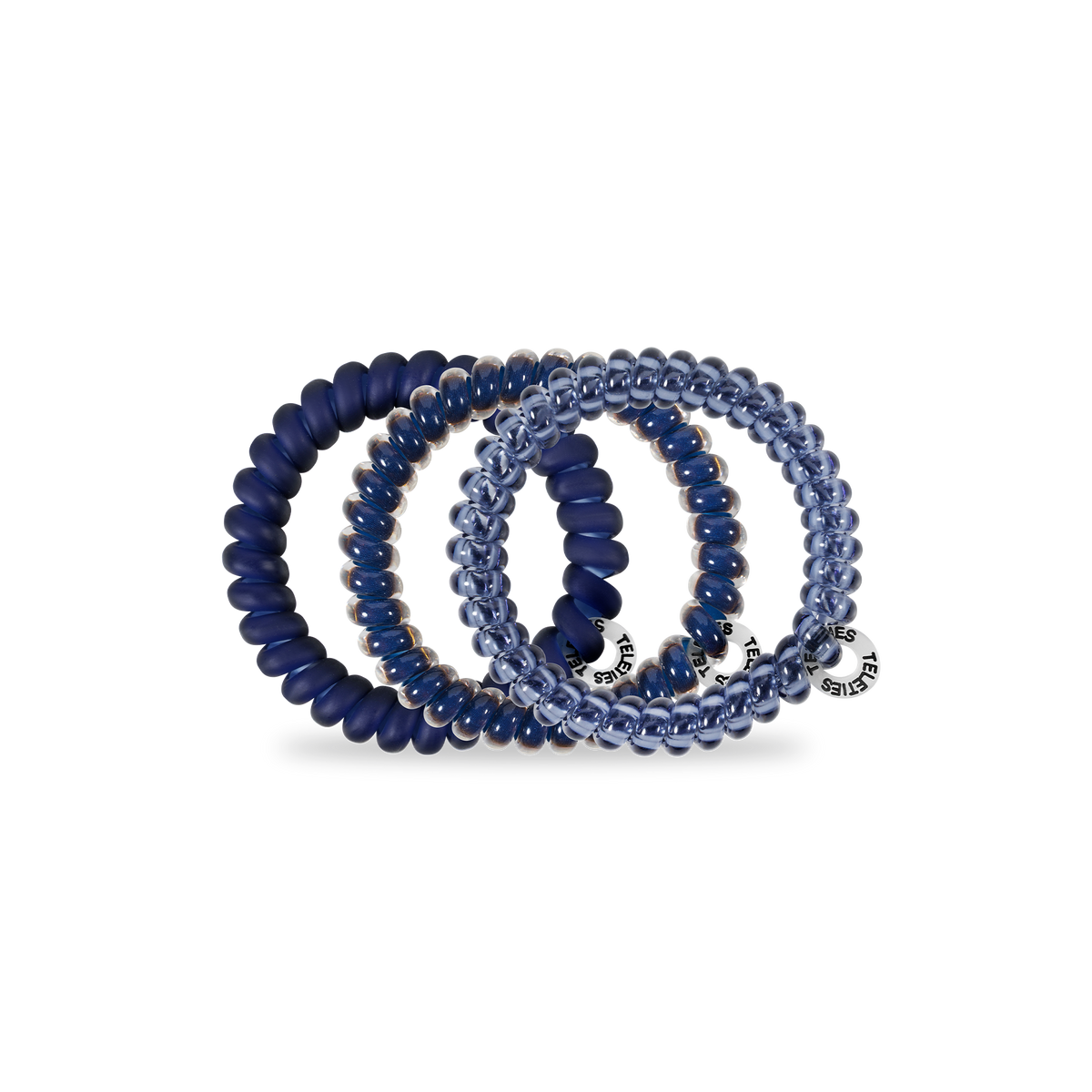 Spiral Hair Coils | Small | Nightfall Navy Hair Ties