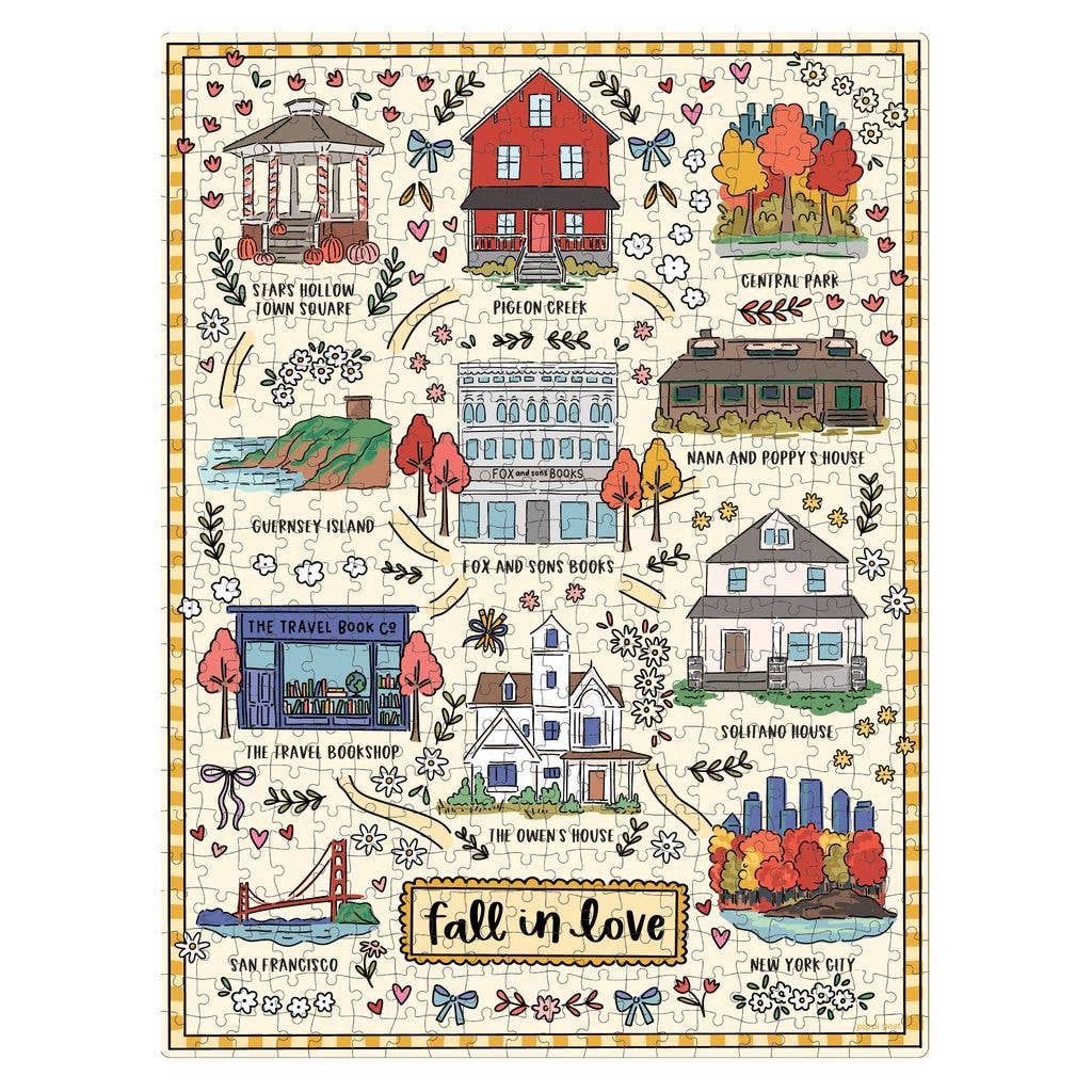 Fall in Love Romance Stories – 500 Piece Jigsaw Puzzle