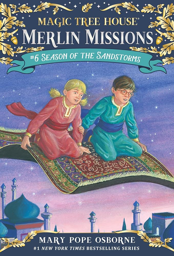 Season of the Sandstorms (Magic Tree House Merlin Mission) cover image