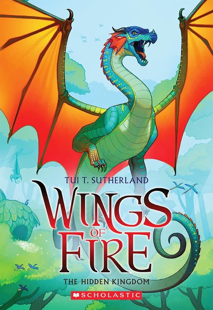 The Hidden Kingdom (Wings of Fire #3) (3) cover image