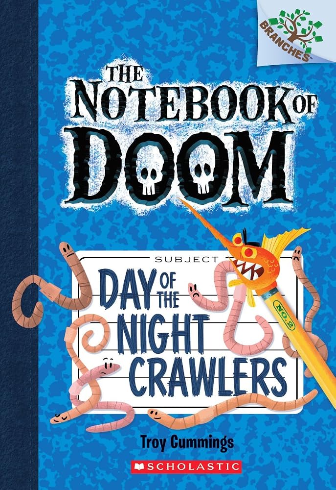 Day of the Night Crawlers: A Branches Book (The Notebook of Doom #2) cover image