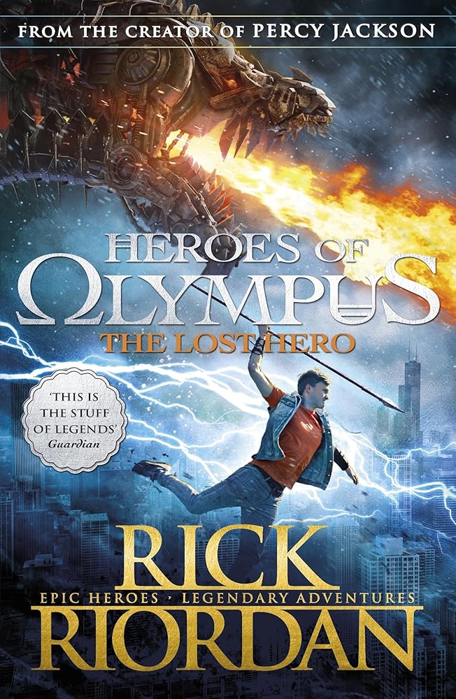 The Lost Hero (Heroes of Olympus Book 1) cover image
