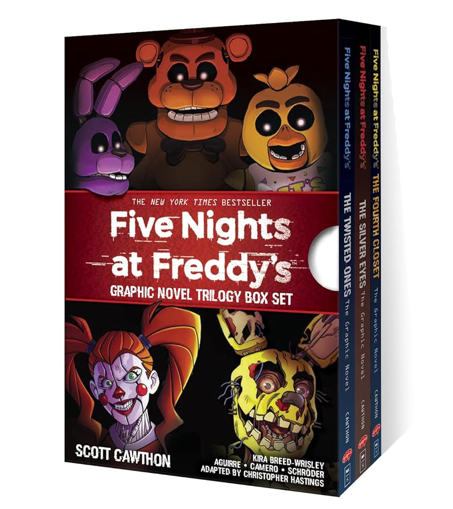Five Nights at Freddy's Graphic Novel Trilogy Box Set (Five Nights at Freddy's Graphic Novels) cover image
