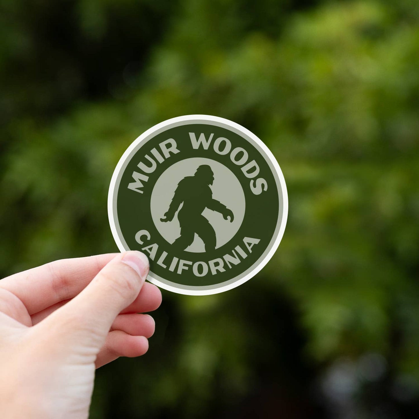 Bigfoot Circle with Name Drop