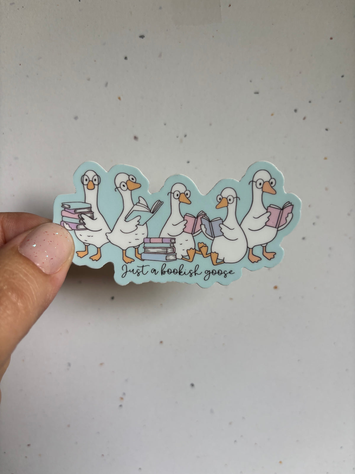 ANA Bookish Goose Sticker