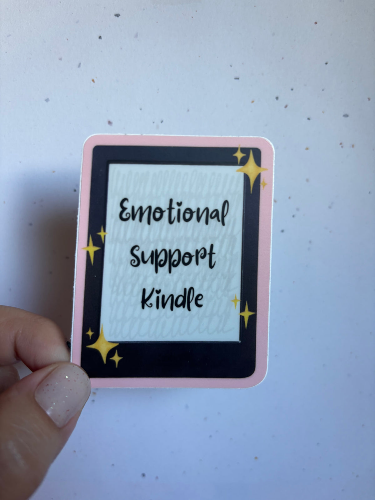 ANA Emotional Support Kindle Sticker