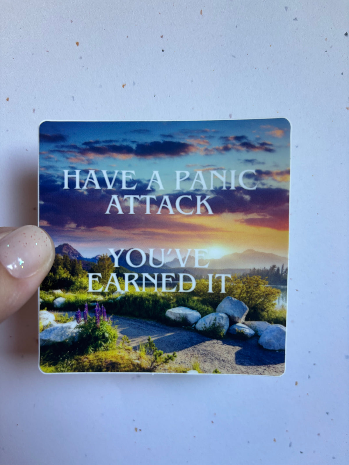 ANA Have A Panic Attack Sticker