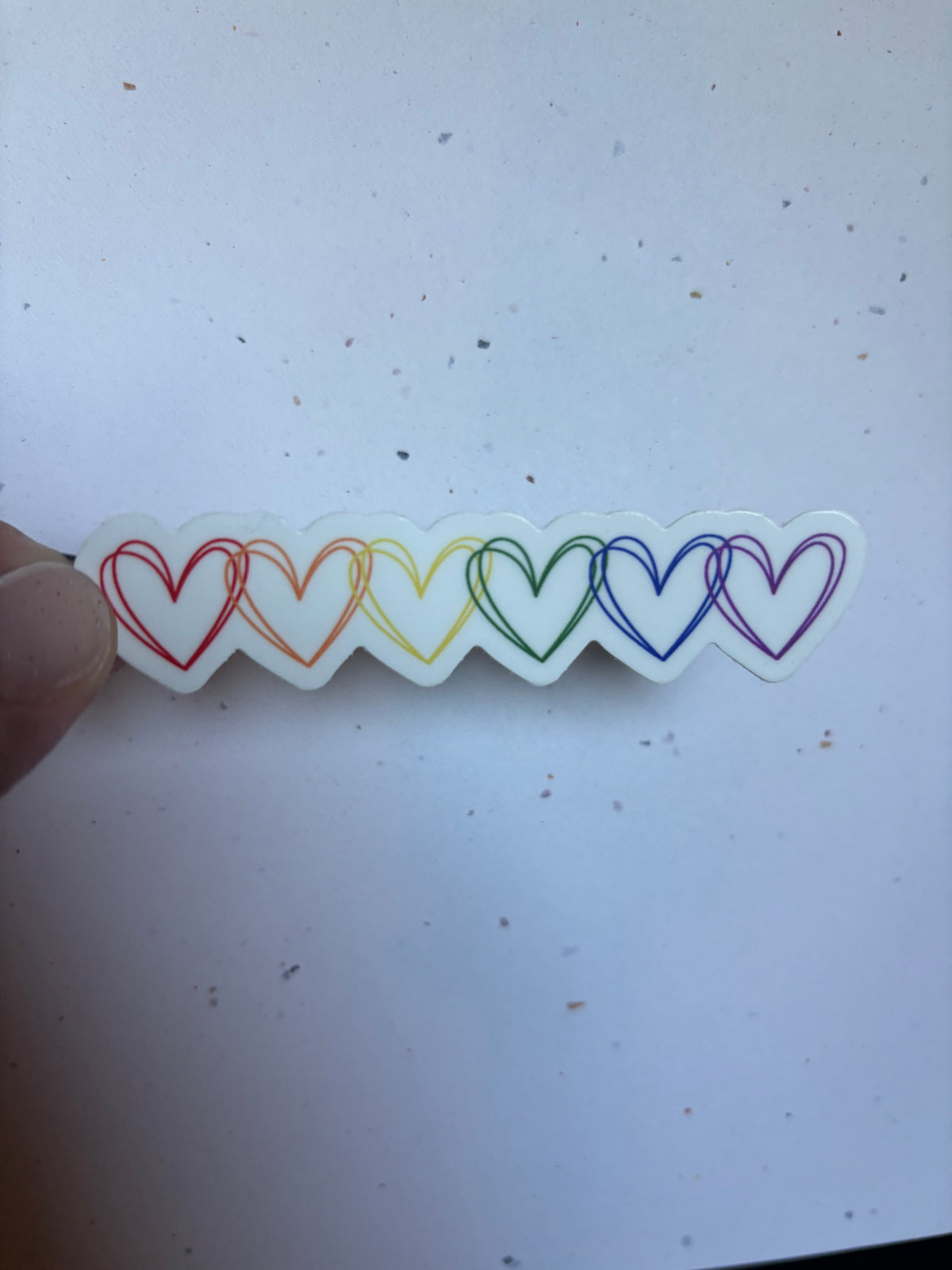 ANA Pride Hearts Sticker