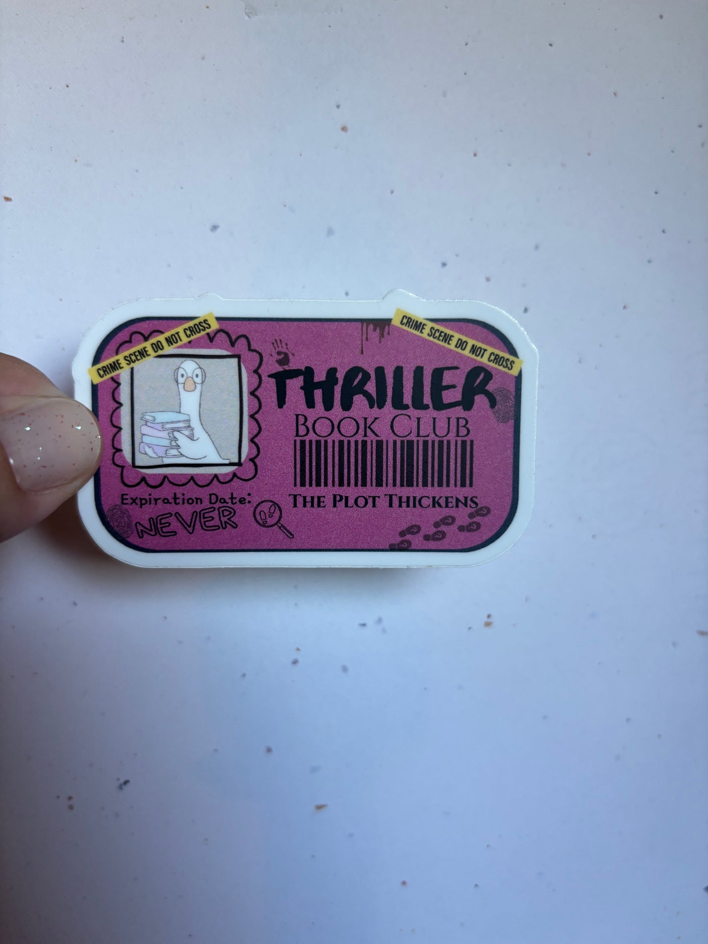 ANA Thriller Goose Book Club Sticker