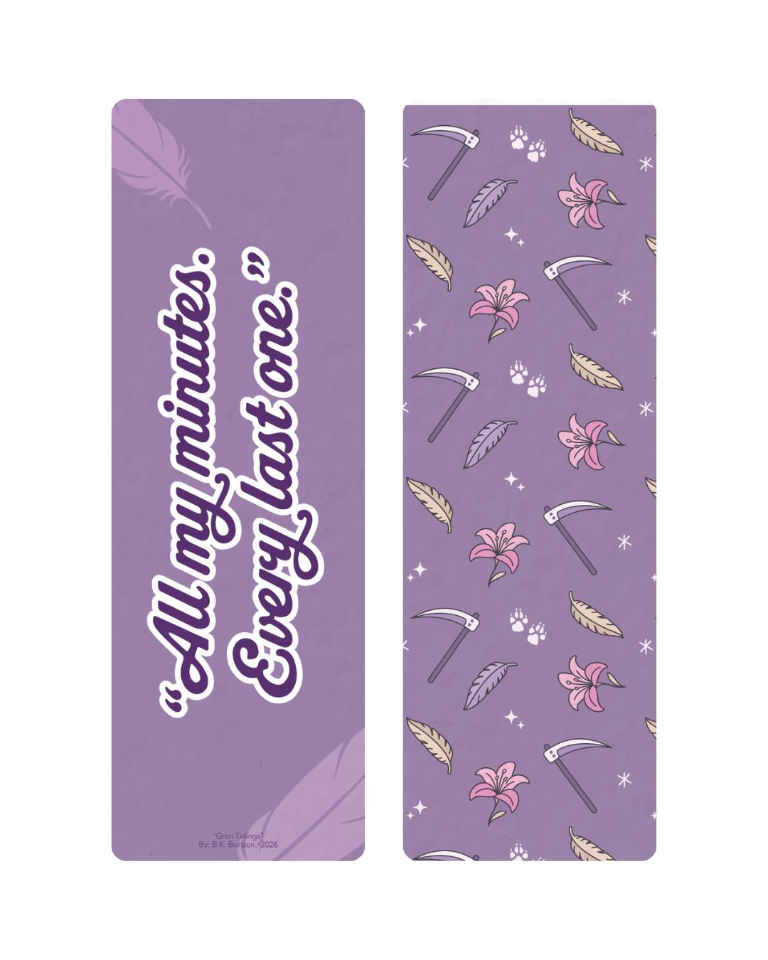 Grim Tidings Bookmark
