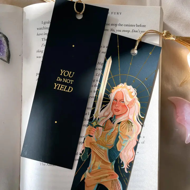The Fire Heart *Gold Foil* Bookmark