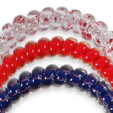 Spiral Hair Coils | Small | St. Louis Cardinals Hair Ties