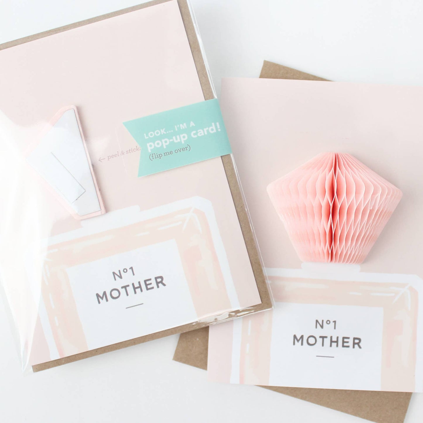 Pop-up Card - No. 1 Mother - Mother's Day/Birthday
