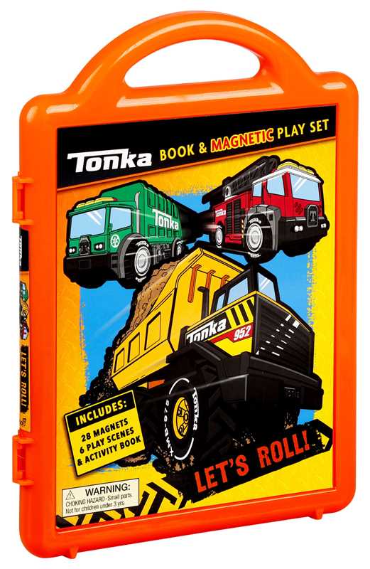 Tonka: Magnetic Play Set: Let's Roll!