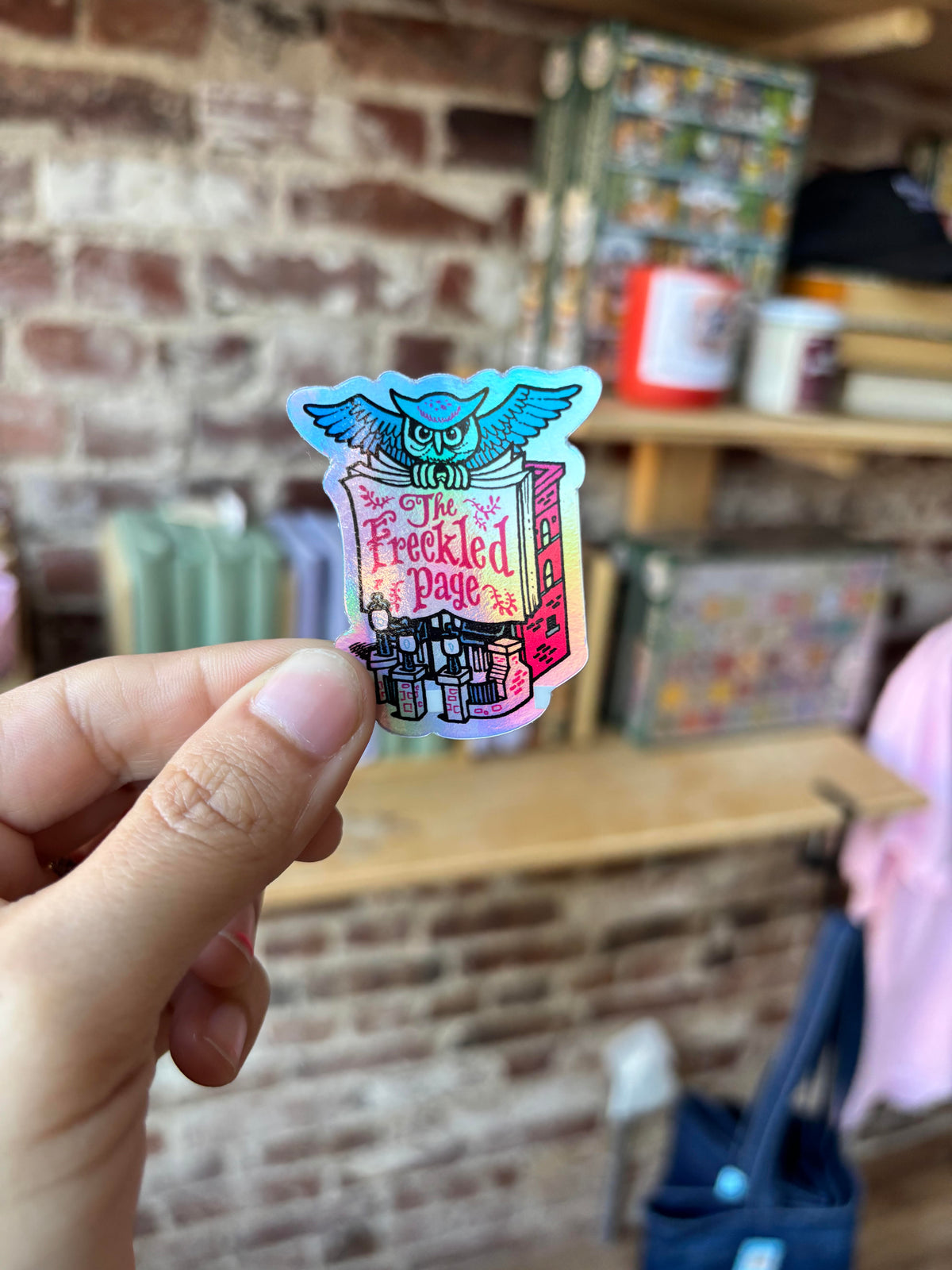 Holographic MIBA Sticker