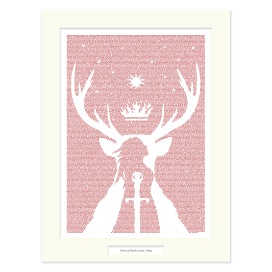 Throne of Glass Matted Print