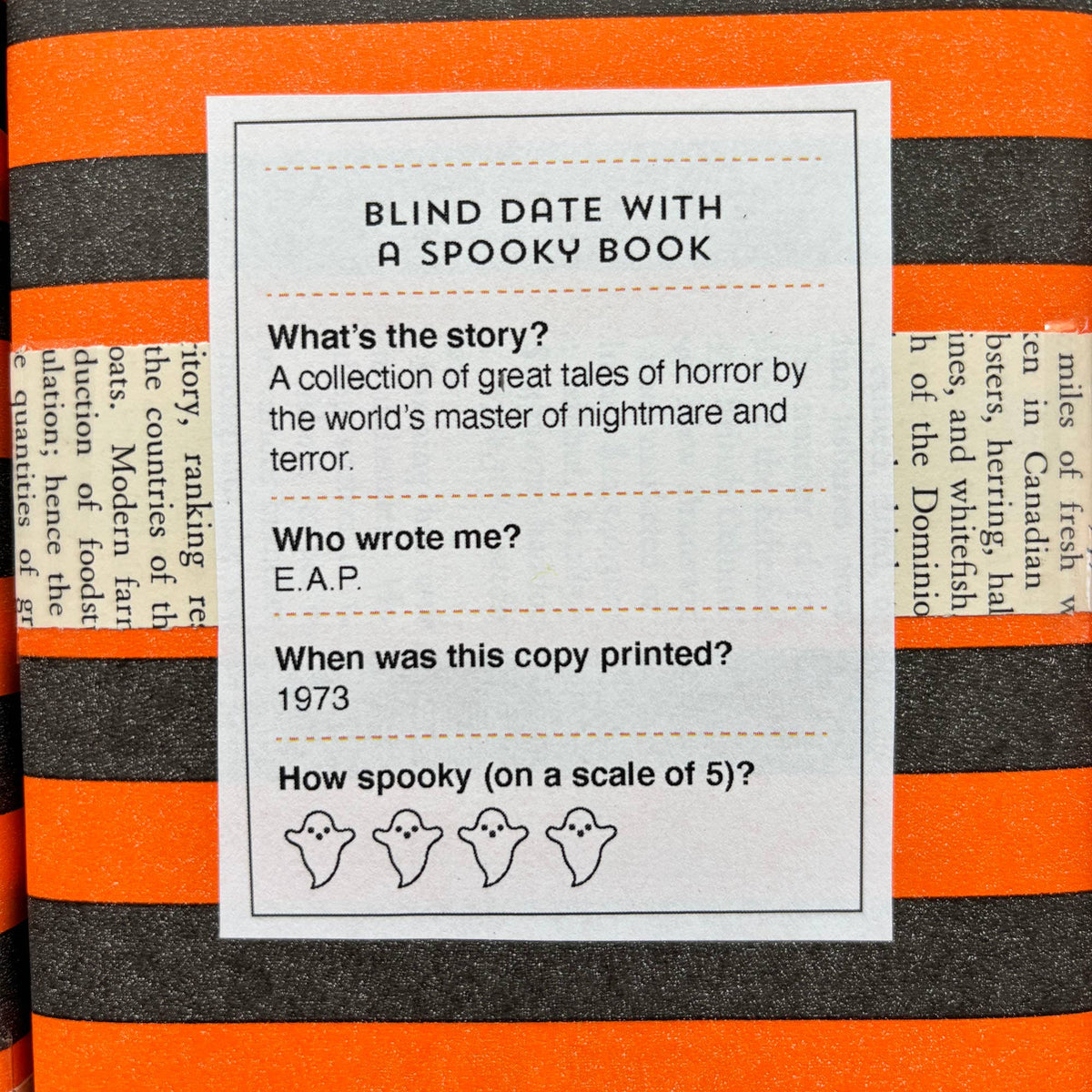 Blind Date with a Spooky Paperback