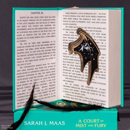 Sarah J. Maas Illyrian Wings Metal Ornament