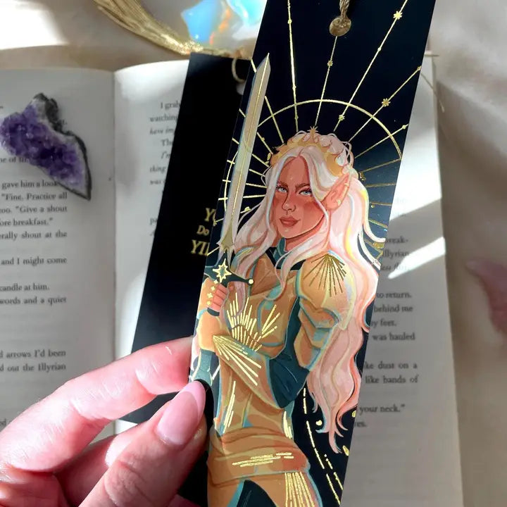 The Fire Heart *Gold Foil* Bookmark