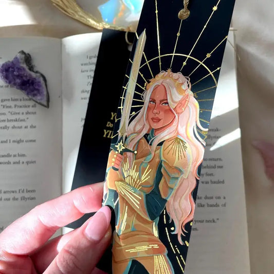 The Fire Heart *Gold Foil* Bookmark