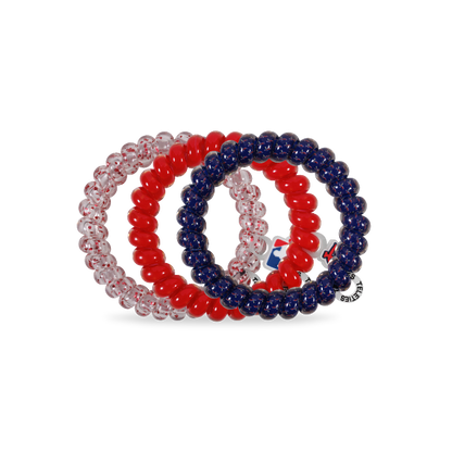 Spiral Hair Coils | Large | St. Louis Cardinals Hair Ties