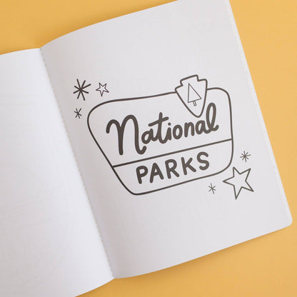 National Parks Coloring Book