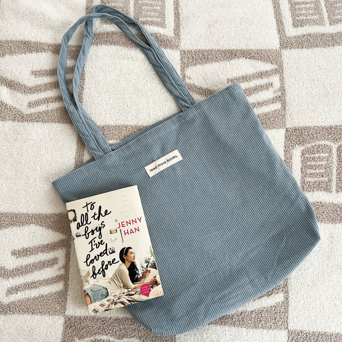 Read More Books Corduroy Tote