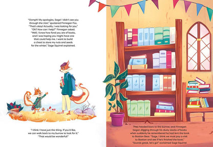 Finnegan Fox and the Forest Library