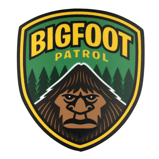 Bigfoot Patrol Die-cut Sticker
