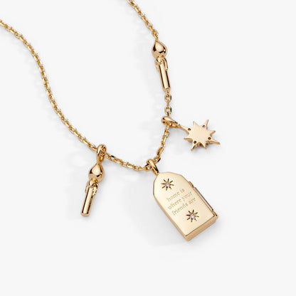 Harry Potter™ Hogwarts Great Hall Cluster Charm Necklace