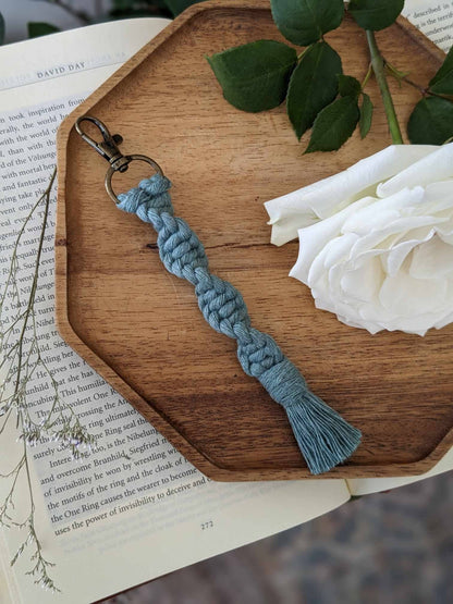 Macrame Tassel Keychain