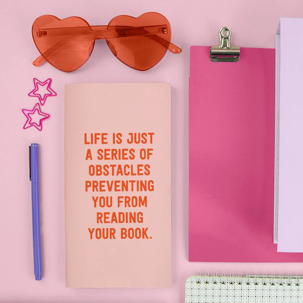 Obstacles Blank Notebook
