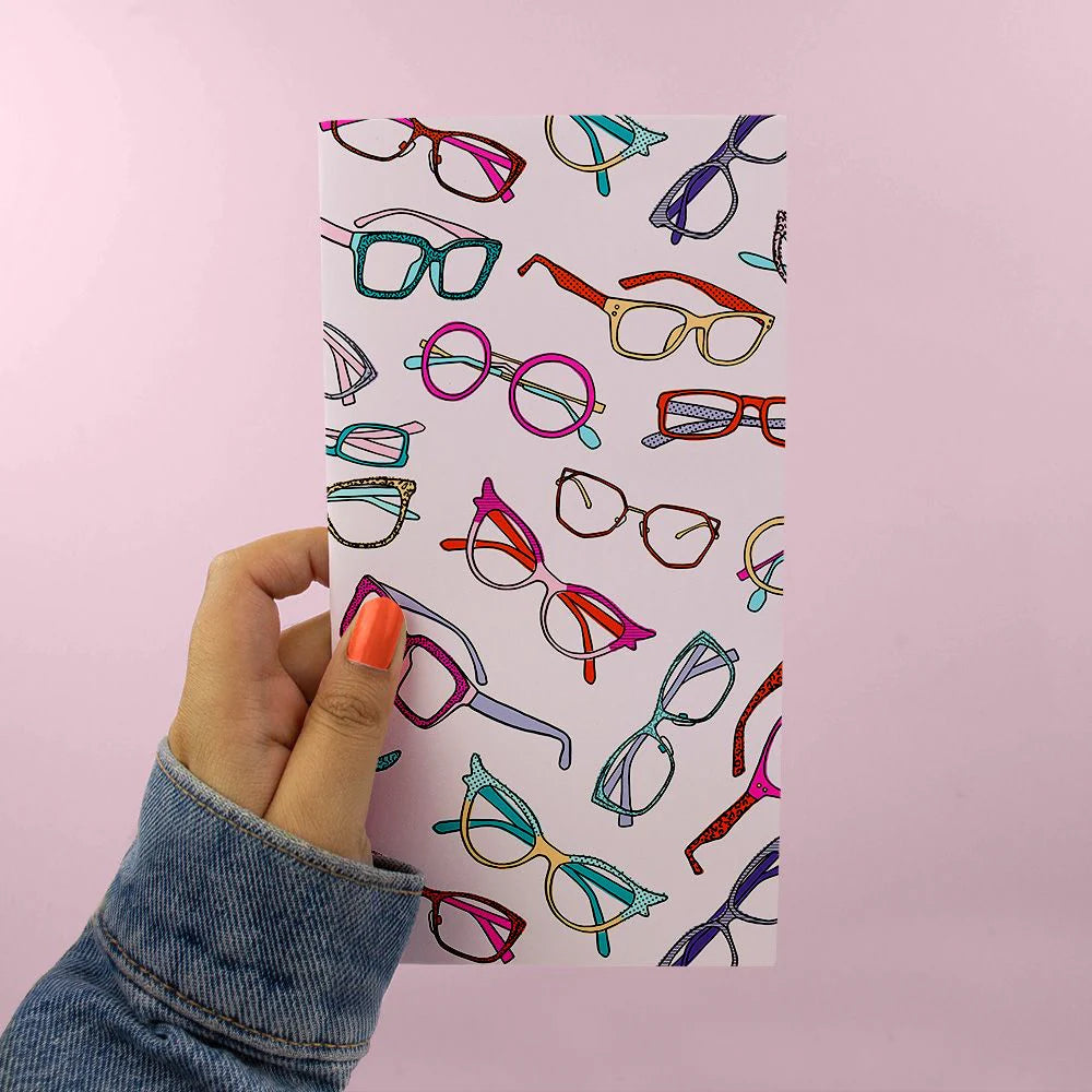 Reading Glasses Blank Notebook