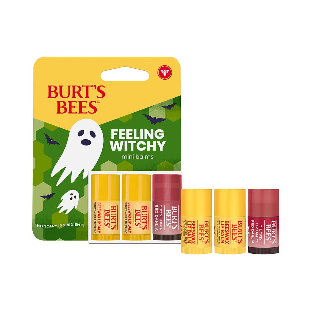 Halloween Feeling Witchy Mini Lip Balms 3-pack