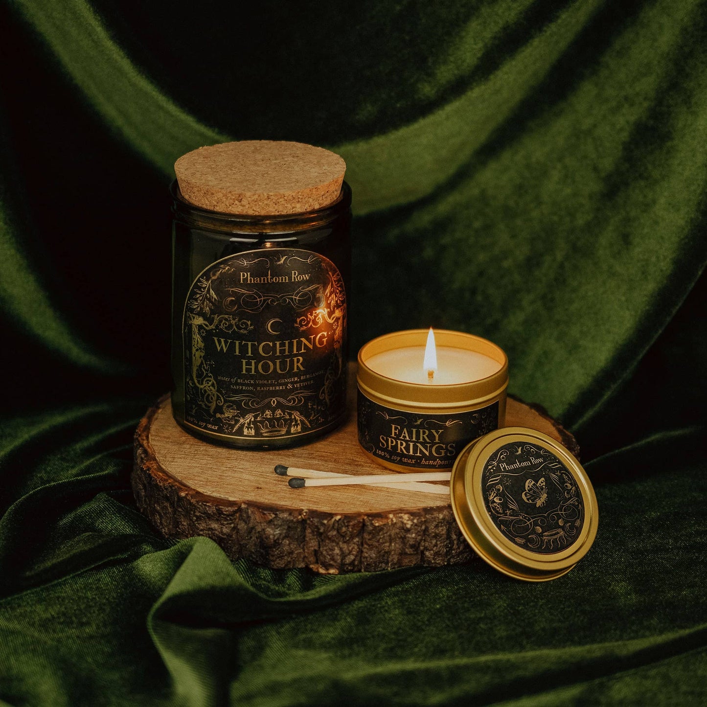 Fairy Springs | Literary & Gothic-Inspired Jar Candle