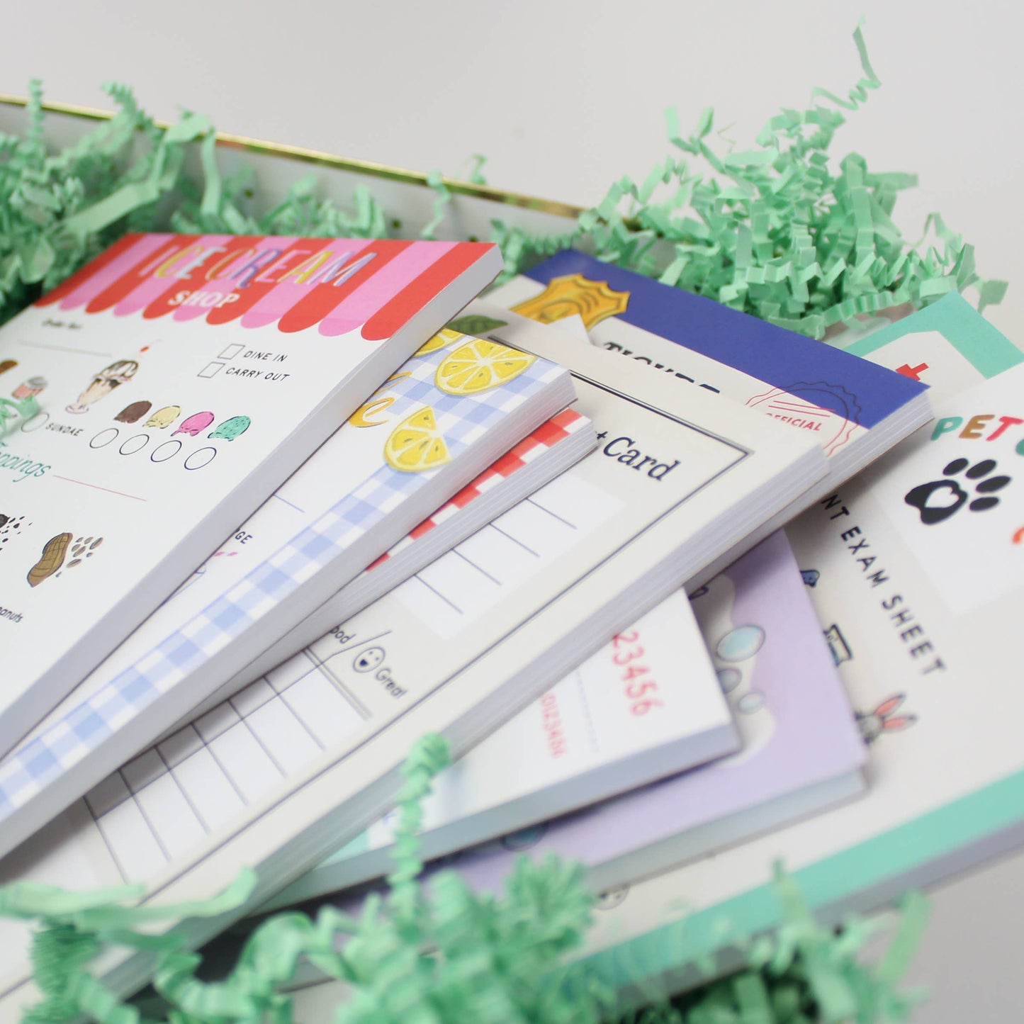 Inklings Tiny Town™ Play Notepad - Ice Cream Shop