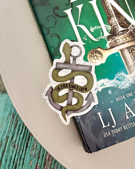 The Ever King's Crew sticker - Pirate Romantasy Bookish Gift