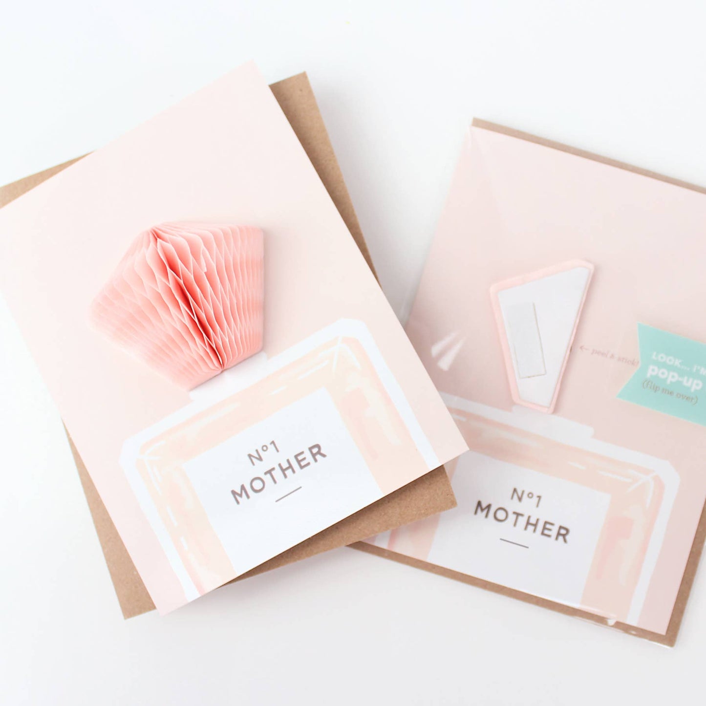 Pop-up Card - No. 1 Mother - Mother's Day/Birthday
