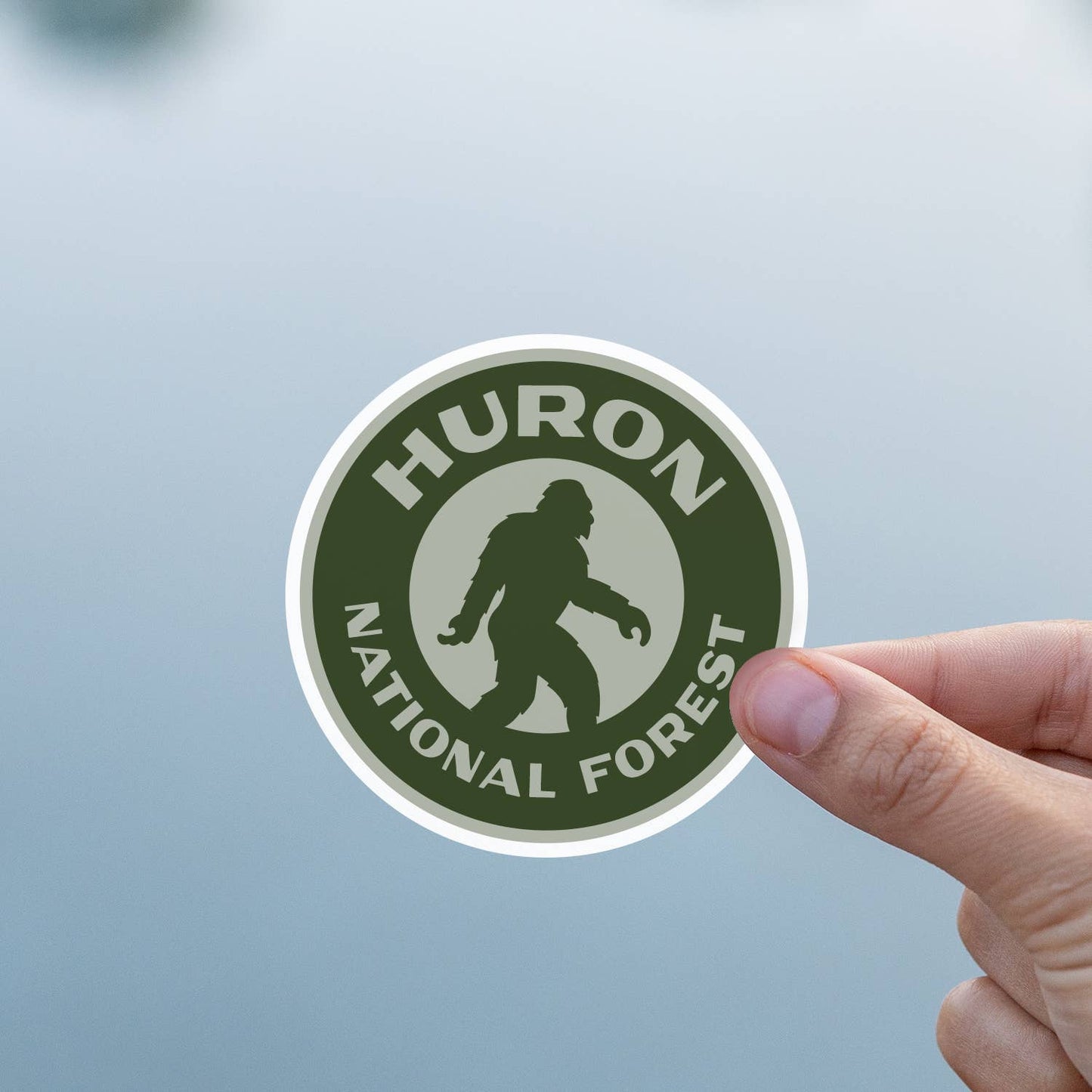 Bigfoot Circle with Name Drop