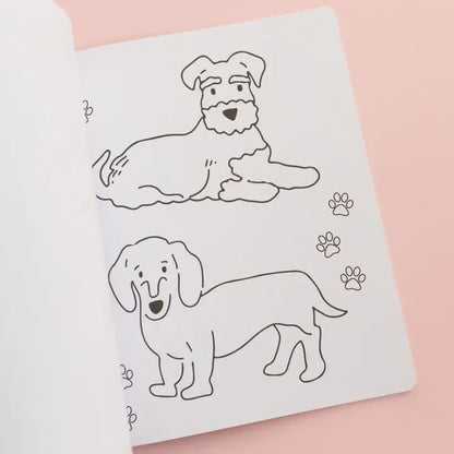 Dog Lover Coloring Book