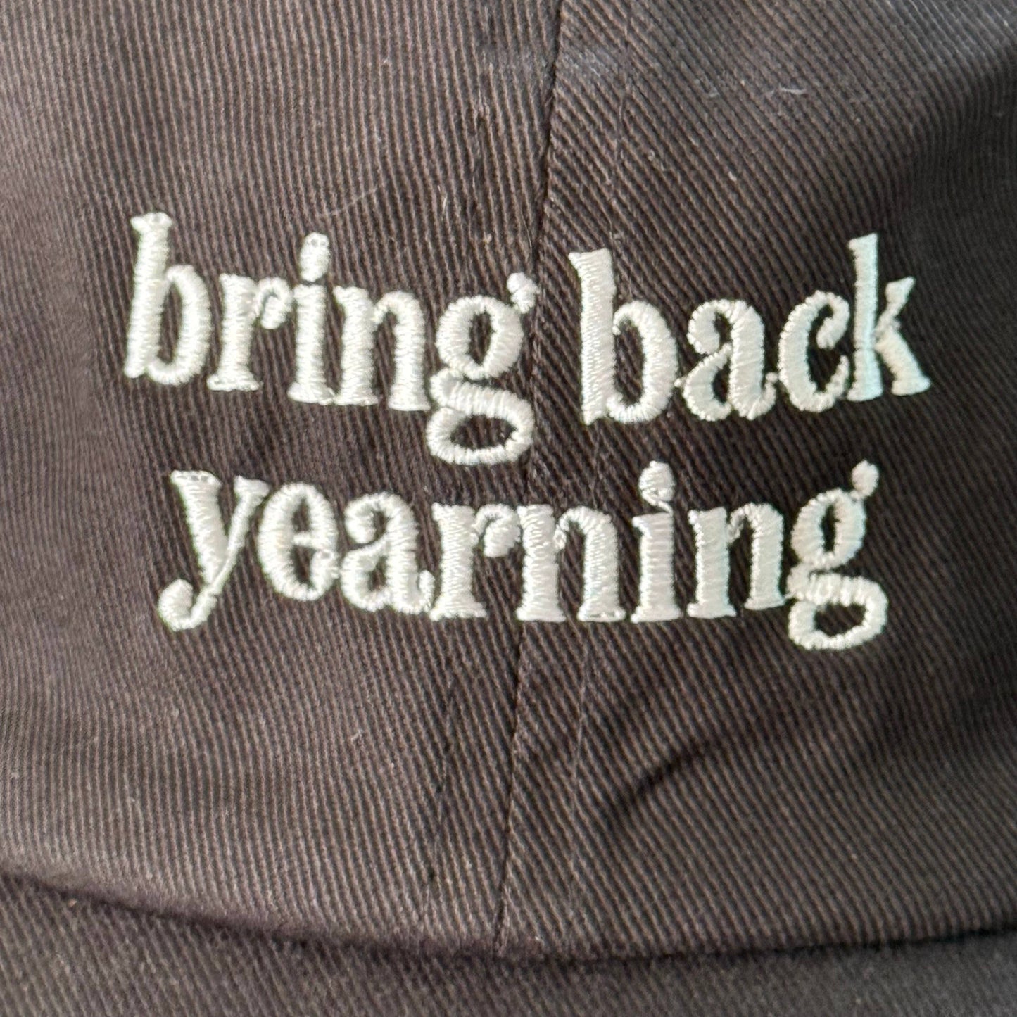 Bring back yearning Baseball dad Hat