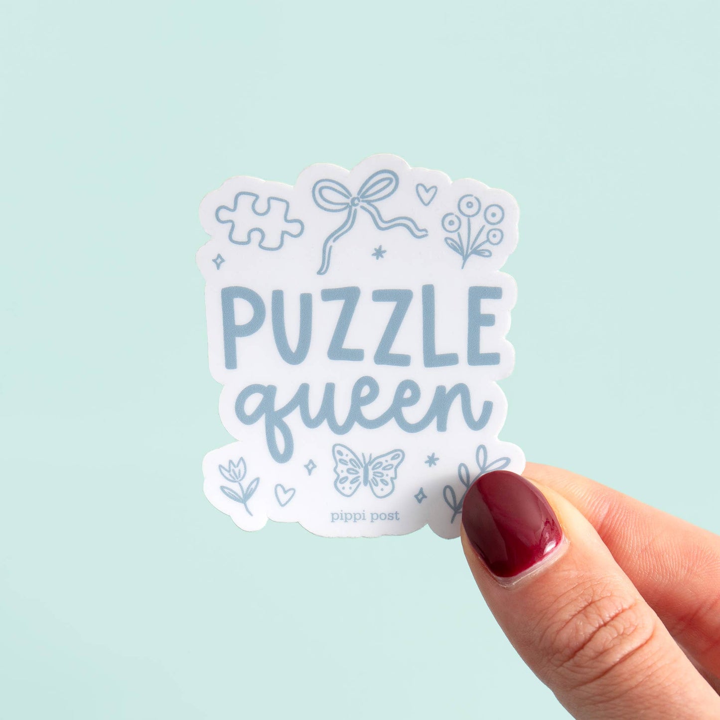 Puzzle Queen Decal Sticker