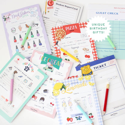 Inklings Tiny Town™ Play Notepad - Guest Check