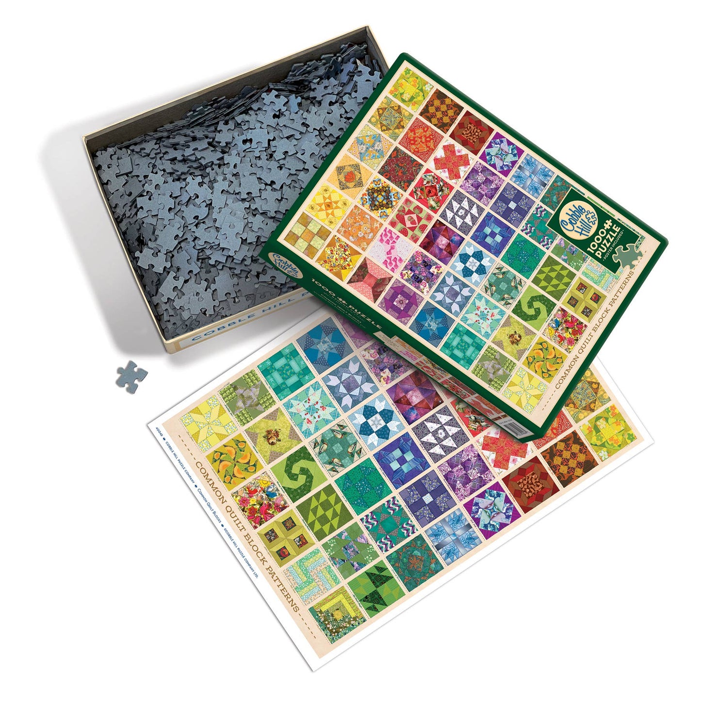 Common Quilt Blocks 1000-Piece Puzzle