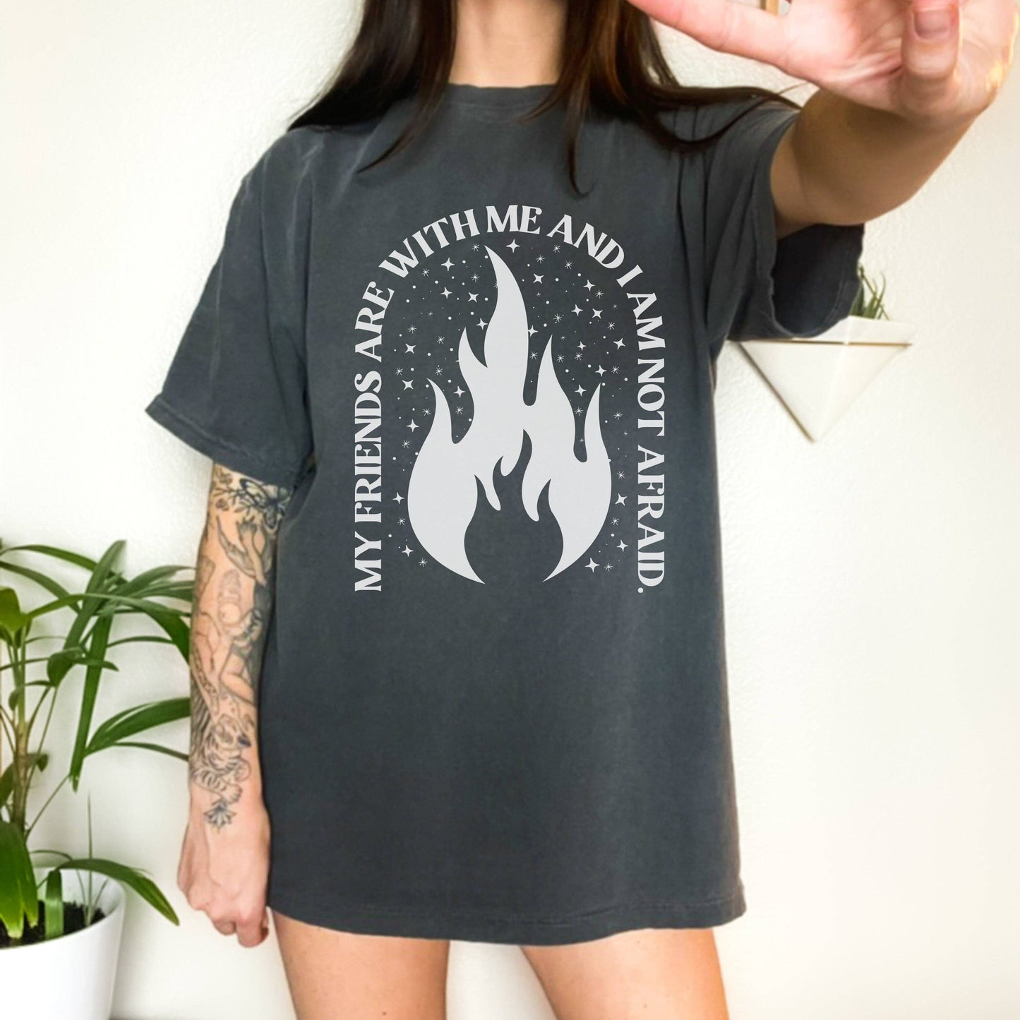 My Friends are With Me Bookish Shirt | Crescent City SJM Merch