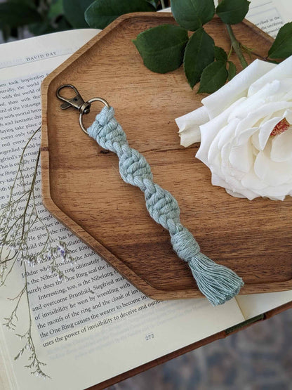 Macrame Tassel Keychain